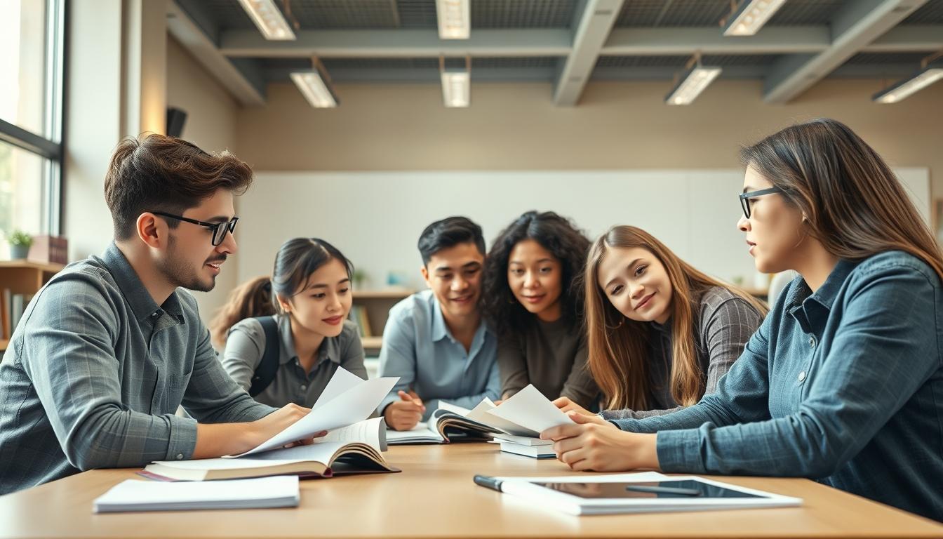 Digital learning platform with online study materials